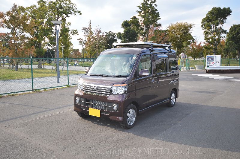 軽キャンパー・ラクネル　車中泊専用モデル