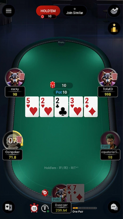 ポーカープレイ